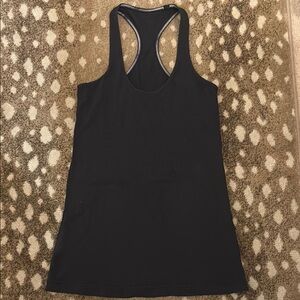 Black Lululemon Racerback Tank Top